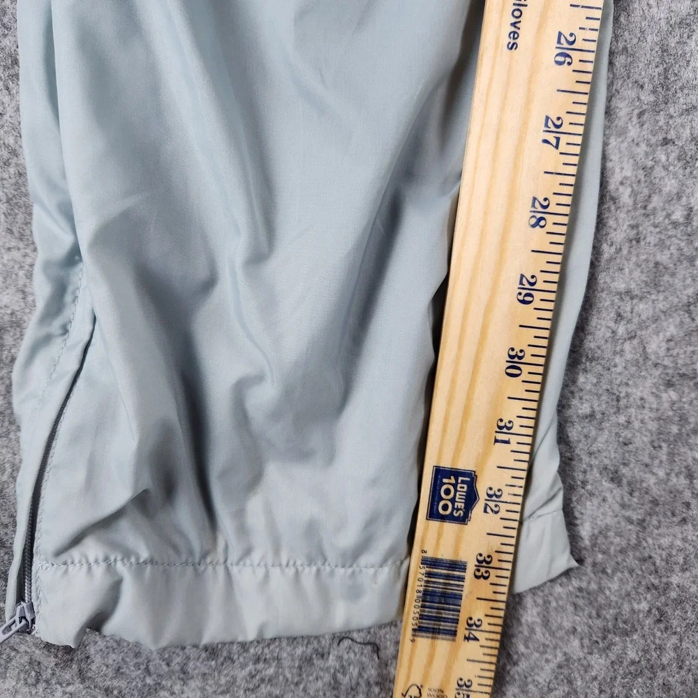 VTG NWT 80s 90 Adidas One World Track Pants Men L Blue Trefoil Nylon Windbreaker